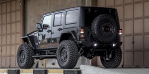 Jeep Wrangler with Black Rhino Armory